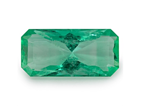 Panjshir Valley Emerald 9.5x4.6mm Emerald Cut 1.01ct
