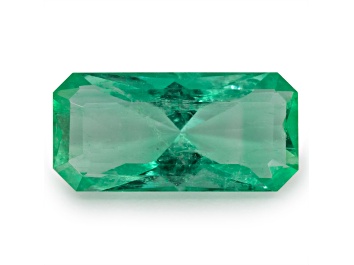Picture of Panjshir Valley Emerald 9.5x4.6mm Emerald Cut 1.01ct
