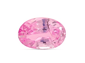 Padparadscha Sapphire Unheated 6.9x4.7mm Oval 1.13ct