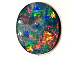 Opal on Ironstone 15x12mm Free-Form Doublet 4.43ct