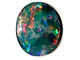 Opal on Ironstone 15x12mm Free-Form Doublet 4.43ct