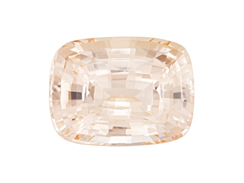 Peach Sapphire Loose Gemstone Unheated 8.93x6.71mm Cushion 2.64ct