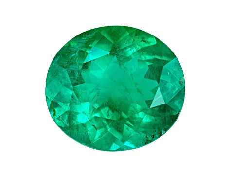 Brazilian Emerald 12.77x10.98mm Oval 4.74ct