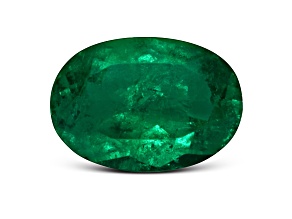 Colombian Emerald 8.3x5.8mm Oval 0.99ct
