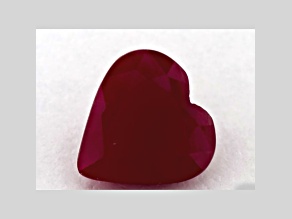 Ruby 6.61mm Heart Shape 1.22ct