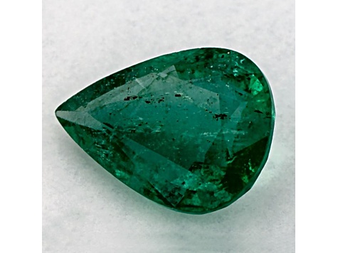 Zambian Emerald 9.29x6.89mm Pear Shape 1.20ct