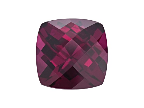 Rhodolite 7mm Checkerboard Cushion 2.00ct