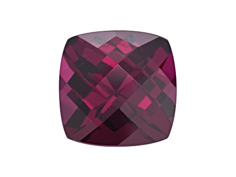 Rhodolite 7mm Checkerboard Cushion 2.00ct