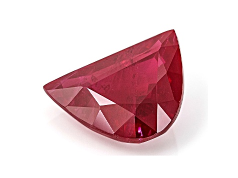 Ruby 9.04x6.62mm Half Moon Shape 2.01ct