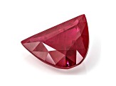 Ruby 9.04x6.62mm Half Moon Shape 2.01ct