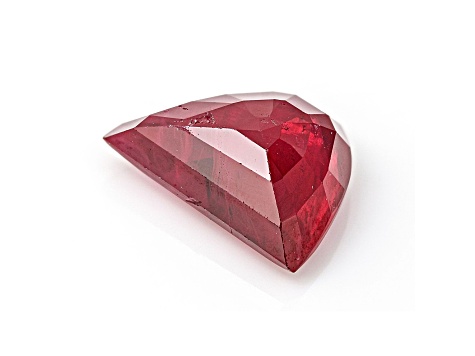 Ruby 9.04x6.62mm Half Moon Shape 2.01ct