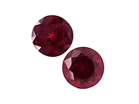 Anthill Garnet 4.5mm Round Matched Pair 0.78ctw