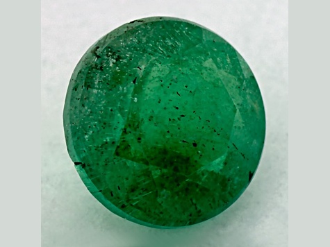 Zambian Emerald 7.01mm Round 1.46ct