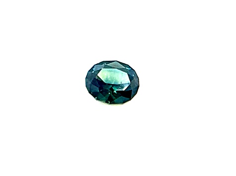 Teal Sapphire 5.3x4.4mm Oval 0.60ct