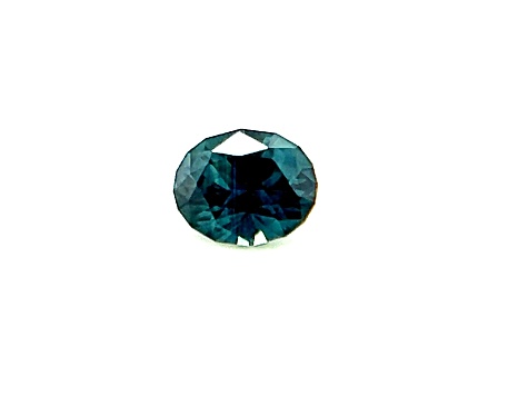 Teal Sapphire 5.3x4.4mm Oval 0.60ct