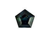 Green Sapphire 7.5mm Hexagon 1.66ct