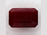 Ruby 9.99x7.98mm Emerald Cut 3.30ct