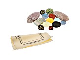 Cabochon Discovery Parcel Appx 112.00ctw and Selvyt Universal 5 Inch By 5 Inch Polishing Cloth Kit