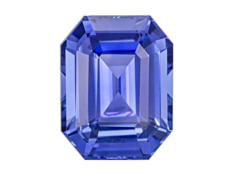 Sapphire Loose Gemstone 11.2x8.73mm Emerald Cut 5.43ct