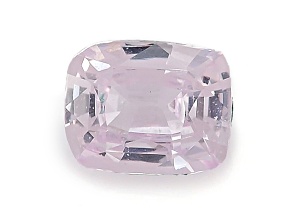 Orange Sapphire Unheated 6.7x5.3mm Cushion 1.13ct