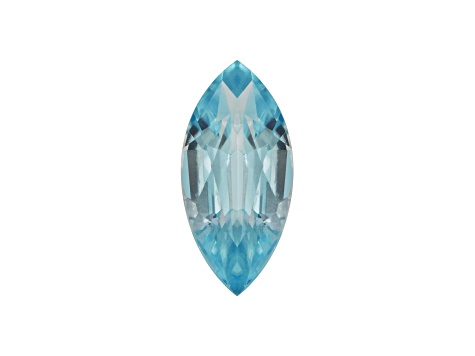 Blue Zircon 6x3mm Marquise 0.37ct