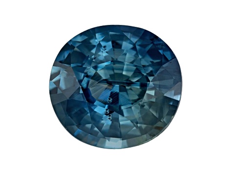 Teal Sapphire 7.6x6.1mm Oval 1.68ct