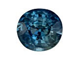Teal Sapphire 7.6x6.1mm Oval 1.68ct