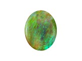 Australian Black Opal 5x4mm Oval Cabochon 0.20ct