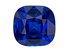 Sapphire Loose Gemstone 7.6x7.3mm Cushion 2.63ct