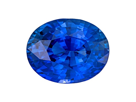 Sapphire Loose Gemstone 10.7x8.4mm Oval 4.10ct