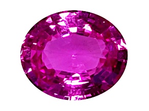 Pink Sapphire 10.7x9mm Oval 3.86ct