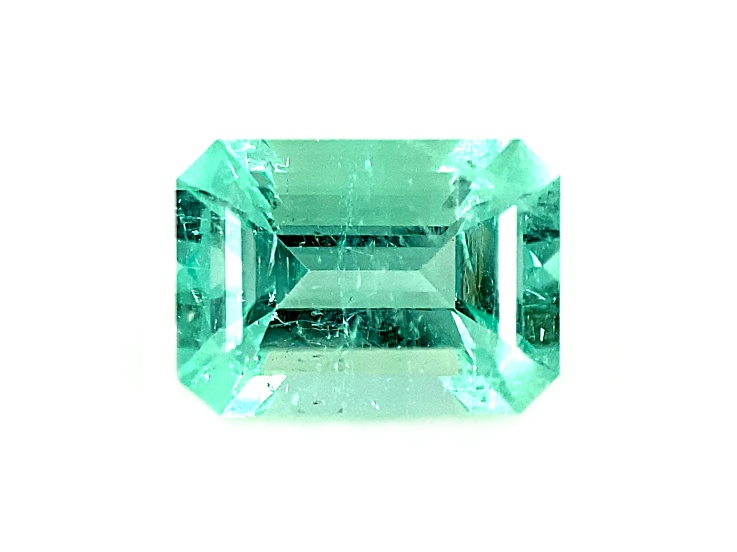 Colombian Emerald 9.4x6.8mm Emerald Cut 2.29ct - 13D9QA | JTV