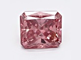 1.31ct Vivid Pink Radiant Cut Lab-Grown Diamond SI1 Clarity IGI Certified