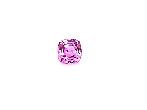 Pink Sapphire Loose Gemstone 5.44x5.0mm Cushion 1.05ct