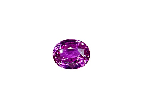 Pink Sapphire Loose Gemstone Unheated 8.5x7mm Oval 2.52ct