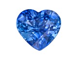 Sapphire Loose Gemstone 6.8x6.5mm Heart Shape 1.19ct