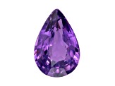 Purple Sapphire Loose Gemstone Unheated 8.2x5.5mm Pear Shape 1.15ct