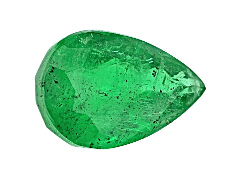 Brazilian Emerald 9.5x6.3mm Pear Shape 1.60ct