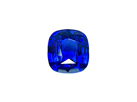 Sapphire Loose Gemstone 10.6x9.7mm Cushion 6.01ct