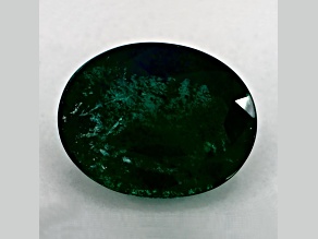 Zambian Emerald 11.67x9.1mm Oval 4.01ct