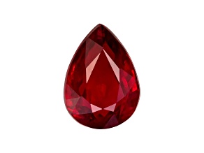 Ruby 8x6mm Pear Shape 1.66ct