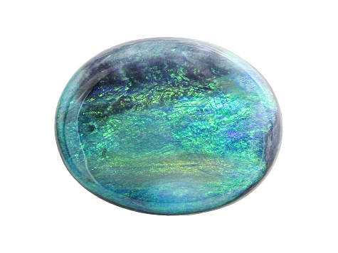 Australian Black Opal 9.5x7.5mm Oval Cabochon 1.33ct