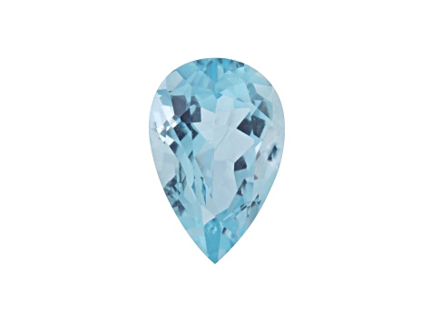 Aquamarine 8x5mm Pear Shape 0.77ct