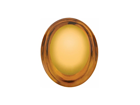 Citrine 8x6mm Oval Cabochon 1.25ct