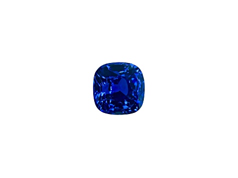 Sapphire Loose Gemstone Unheated 9.6mm Cushion 6.01ct