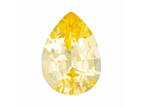 Yellow Sapphire 7.7x5.4mm Pear Shape 0.97ct