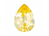 Yellow Sapphire 7.7x5.4mm Pear Shape 0.97ct