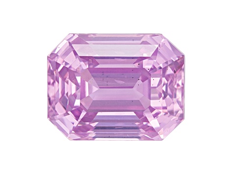 Pink Sapphire Unheated 8.45x6.58mm Emerald Cut 3.04ct