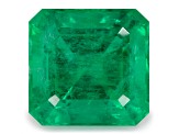 Panjshir Valley Emerald 9.5mm Square Emerald Cut 4.54ct