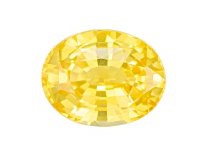 Yellow Sapphire 8.6x6.3mm Oval 2.03ct